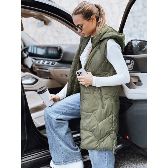 Moteriška ilga žalia liemenė Lucy Liemenės