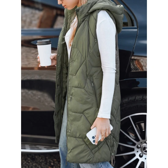 Moteriška ilga žalia liemenė Lucy Liemenės