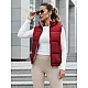 Liemenė bordo spalvos Debor Moteriškos liemenės