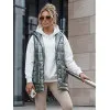 Женский зелёный блестящий жилет Jess