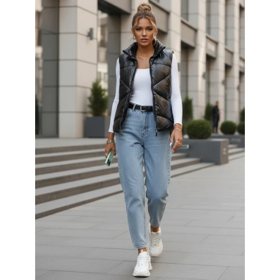 Moteriška juoda liemenė Rosil Moteriškos liemenės