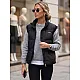 Women's Black Vest by Panel