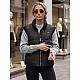 Women's Black Vest by Panel