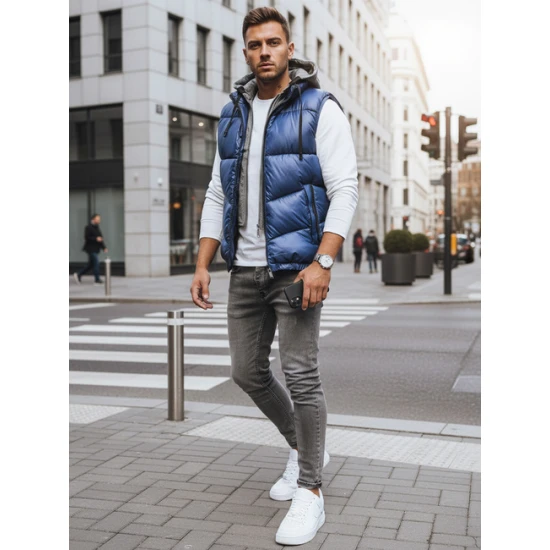 Vyriška mėlynos spalvos liemenė Viko TX4143