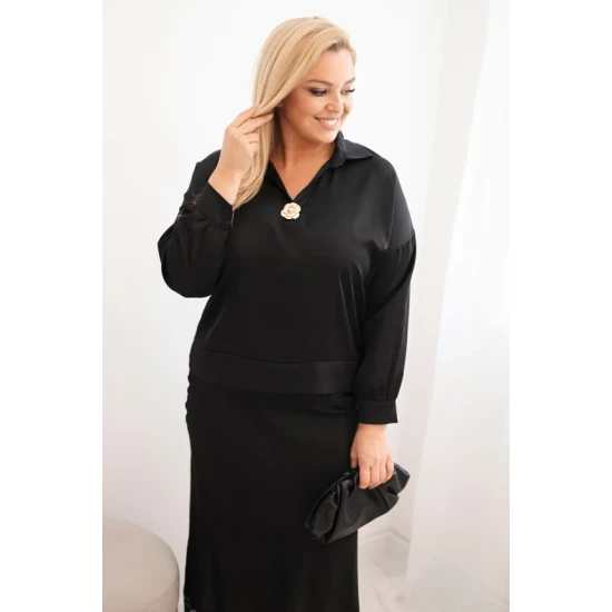 Moteriškas juodas rinkinys Roma