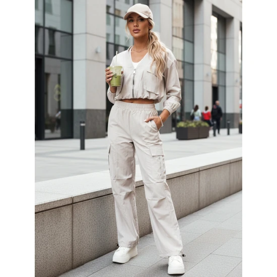 Moteriškas rusvas komplektas Rotvi Moteriški komplektai