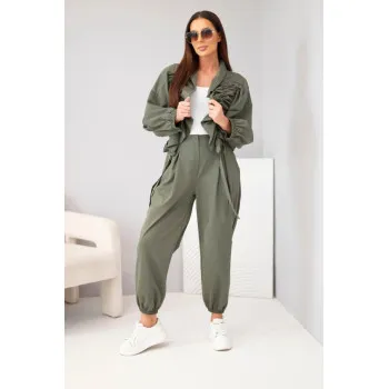 Bonati naiste khaki värvi komplekt