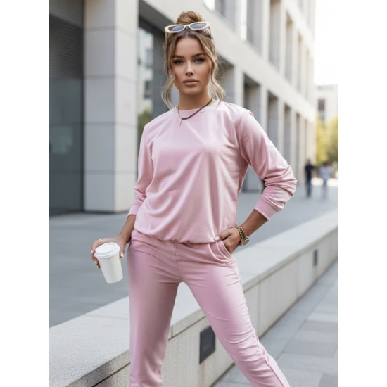 Moteriškas rožinis komplektas Milian Moteriški komplektai