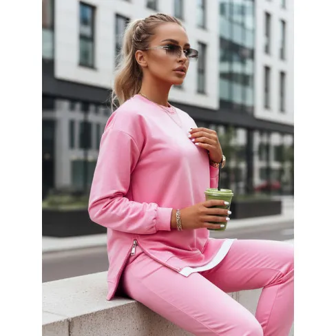 Moteriškas rožinis sportinis kostiumas Toronto Moteriški komplektai
