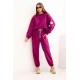 Moteriškas violetinis laisvalaikio komplektas Isabel