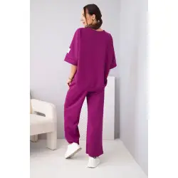 Moteriškas violetinis komplektas Perfect