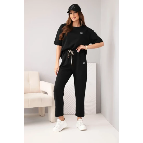 Moteriškas juodas komplektas Elite Moteriški komplektai