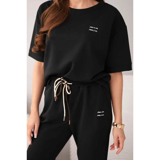 Moteriškas juodas komplektas Elite Moteriški komplektai