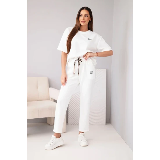 Moteriškas baltas komplektas Elite Moteriški komplektai