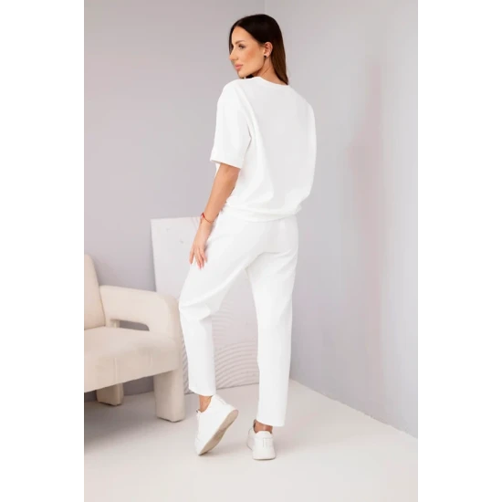 Moteriškas baltas komplektas Elite Moteriški komplektai