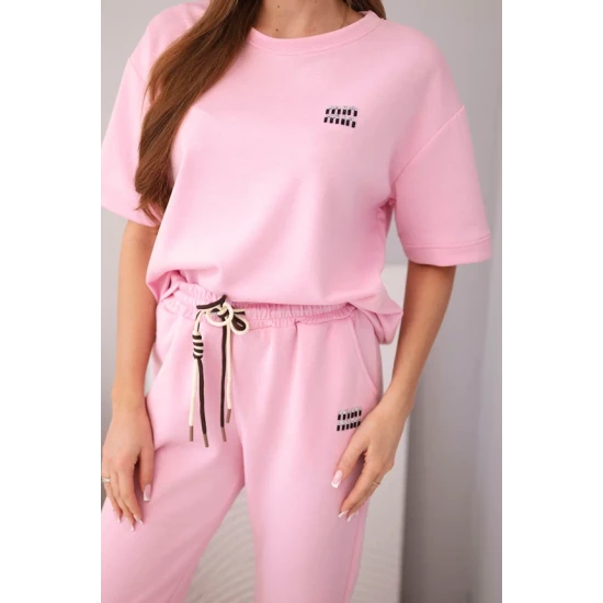 Moteriškas rožinis komplektas Elite Moteriški komplektai