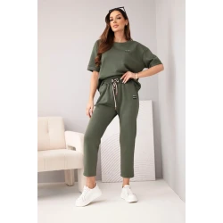 Moteriškas chaki komplektas Elite