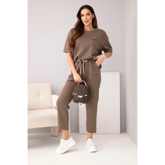 Moteriškas rudas komplektas Elite Moteriški komplektai