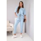 Moteriškas šviesiai mėlunas komplektas Elite Moteriški komplektai