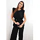 Women's black pleated set Nici Women's suits