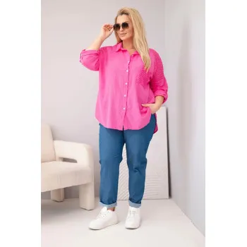 Женская розовая футболка Fit