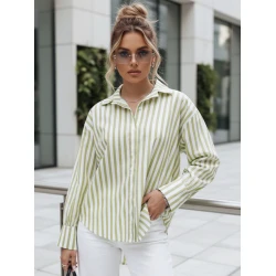 Moteriški oversize žali marškiniai Mona 