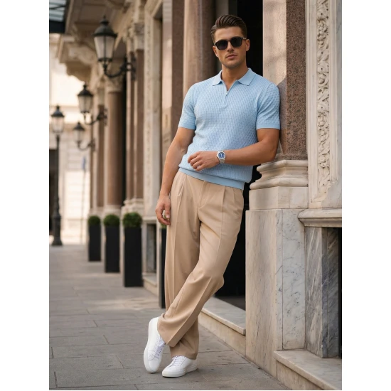 Vyriški mėlyni polo marškinėliai Fast POLO marškinėliai