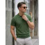 Men's Green Vibe Polo Shirt