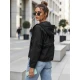 Moteriška juoda pereinamojo sezono striukė Unika Moteriškos striukės