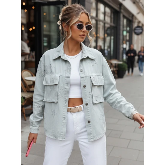 Pereinamojo sezono pilka striukė Shine Moteriškos striukės