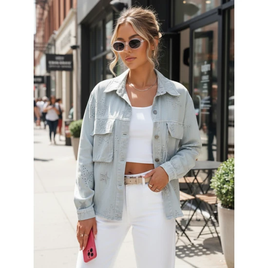 Pereinamojo sezono pilka striukė Shine Moteriškos striukės