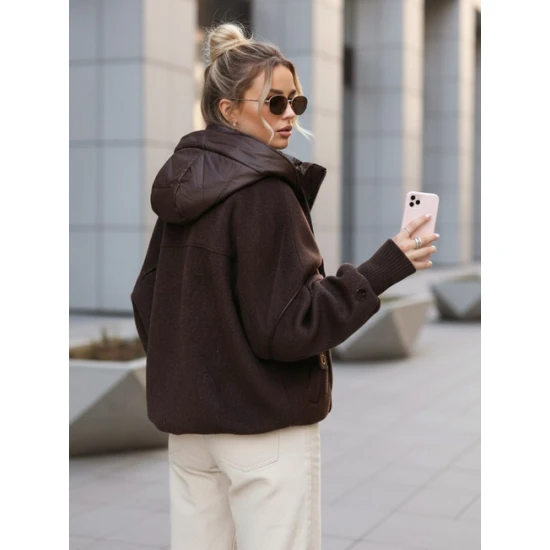 Moteriška ruda pereinamojo sezono striukė Angel Moteriškos striukės