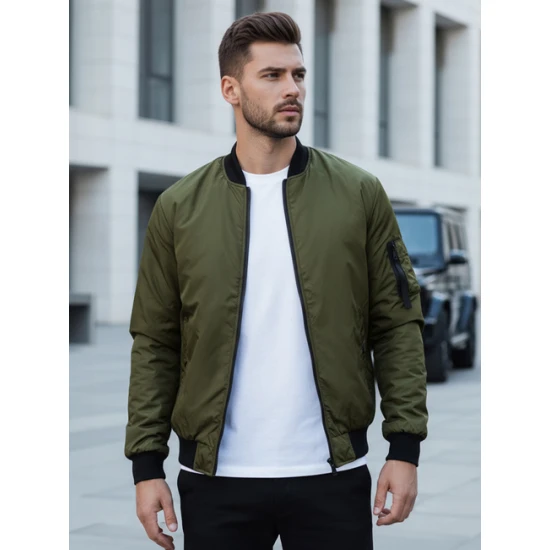 Vyriška žalia striukė Route Rudeninės / Pavasarinės