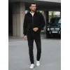 Men's reversible black hooded jacket Linde Men's Jackets and Coats