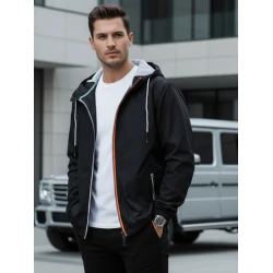 Vyriška plona juoda striukė Doran