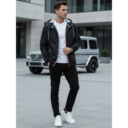 Vyriška plona juoda striukė Doran JS/5M802/392
