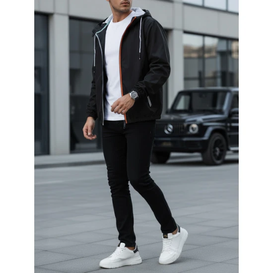 Vyriška plona juoda striukė Doran JS/5M802/392