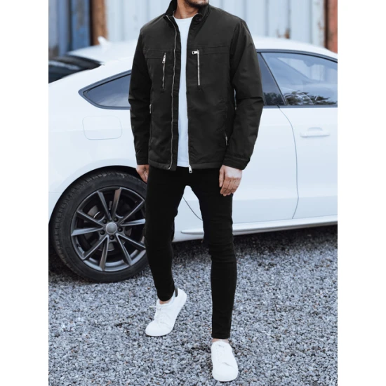 Vyriška juoda striukė Teros Vyriškos Striukės ir Paltai