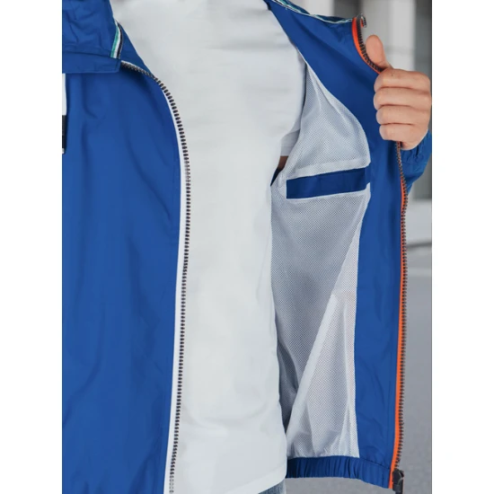 Vyriška plona mėlyna striukė Doran Rudeninės / Pavasarinės