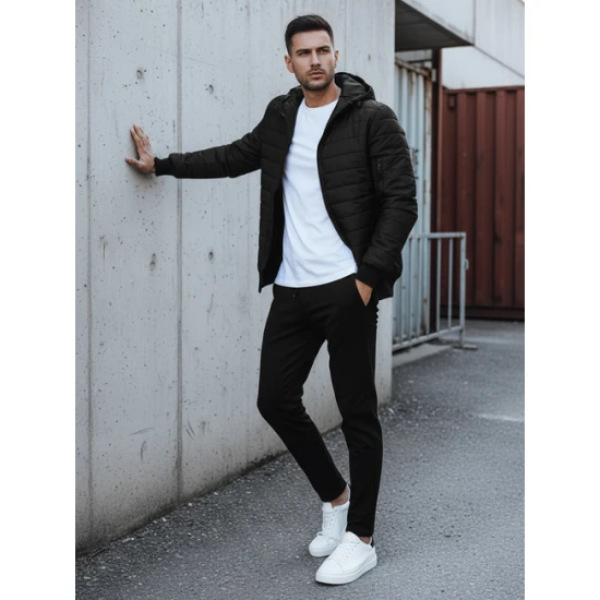 Vyriška juoda striukė Rikon TX4145