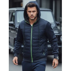 Tamsiai mėlyna striukė Ober