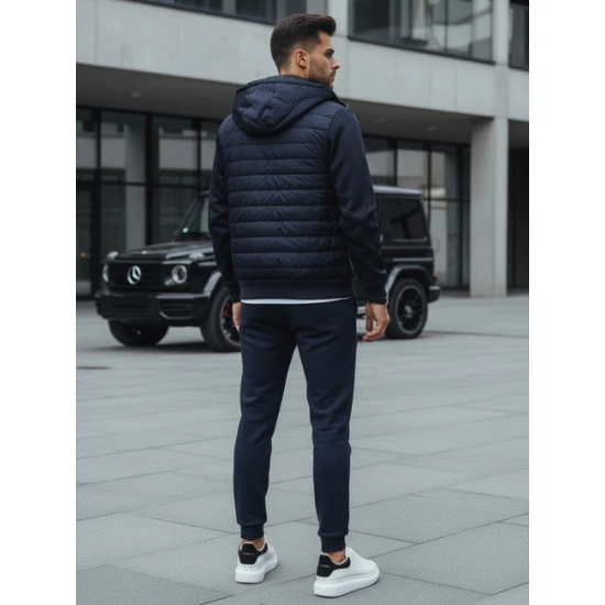 Tamsiai mėlyna striukė Ober TX4392