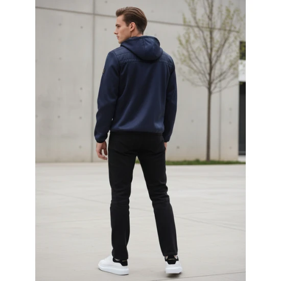 Vyriška tamsiai mėlyna striukė Nomelo TX4401