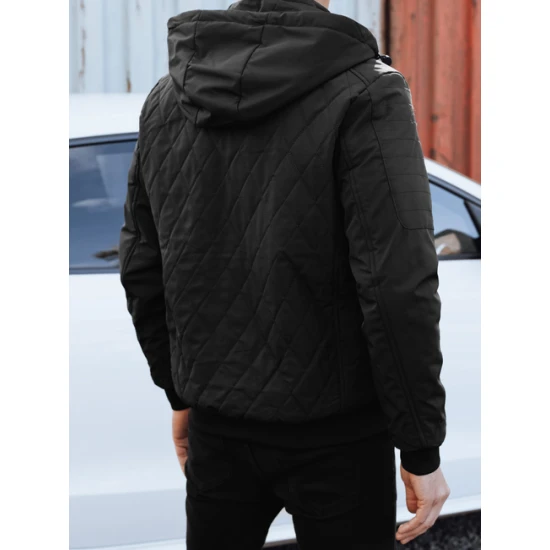 Vyriška juoda striukė Kuder Žieminės striukės