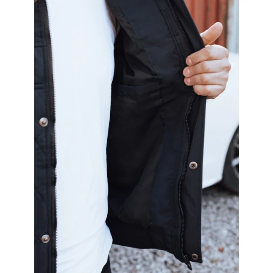 Vyriška tamsiai mėlyna striukė Kuder Žieminės striukės