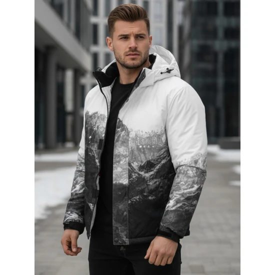 Vyriška juoda slidinėjimo striukė Mount