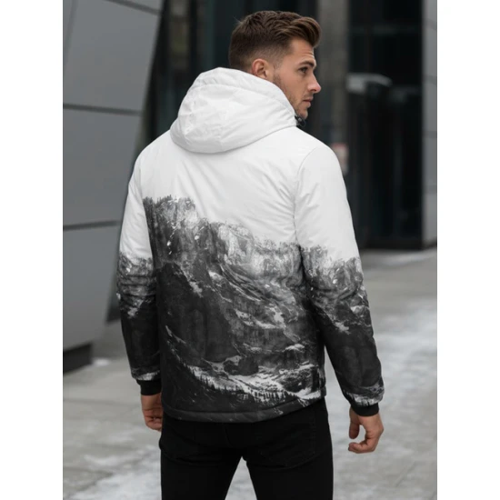 Vyriška juoda slidinėjimo striukė Mount