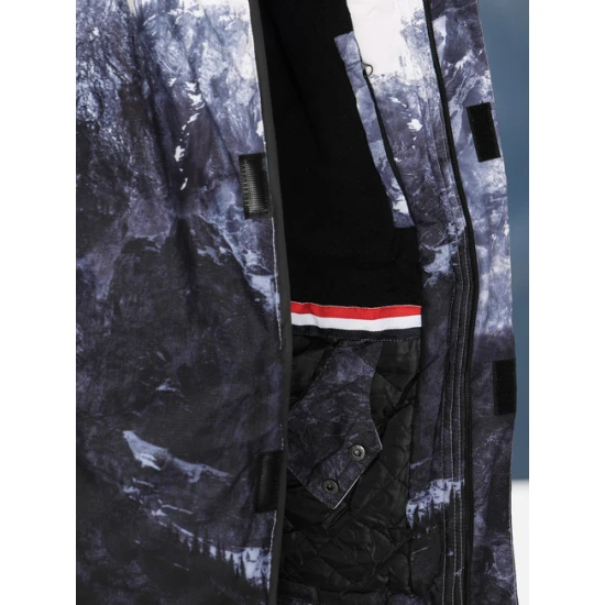 Vyriška tamsiai mėlyna slidinėjimo striukė Mount