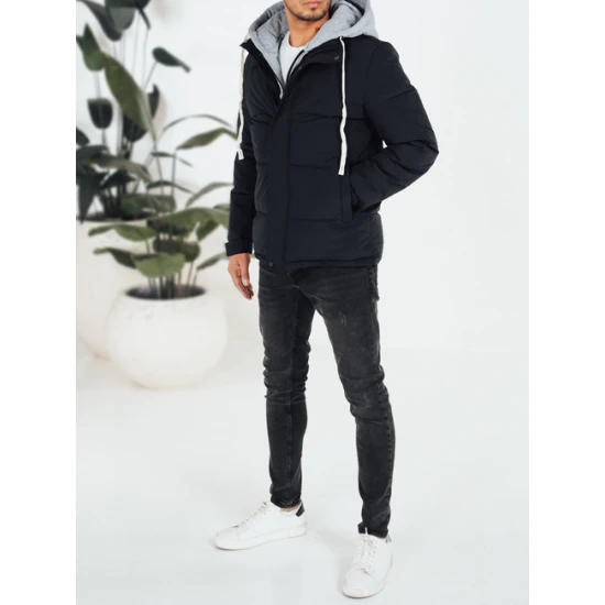 Vyriška tamsiai mėlyna žieminė striukė Blaze