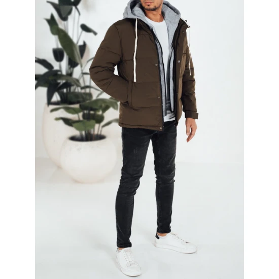 Vyriška tamsiai ruda žieminė striukė Blaze